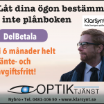 Optiktjänst annons Webben