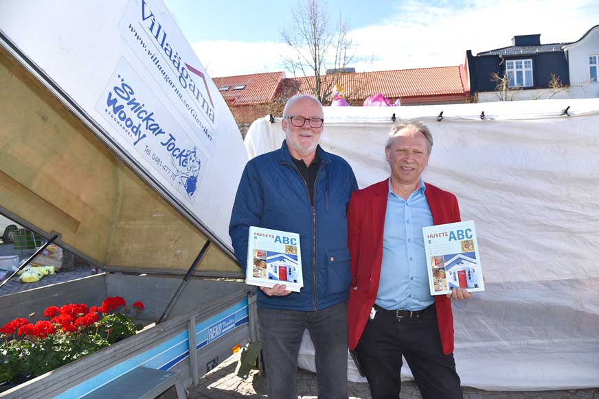 Mats Arnér och Jan-Åke Karlsson gav information från Villaägarna.